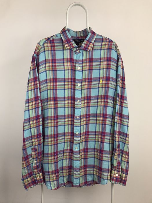 Polo Ralph Lauren Polo Ralph Lauren Long Sleeve Ocean Wash Linen Shirt