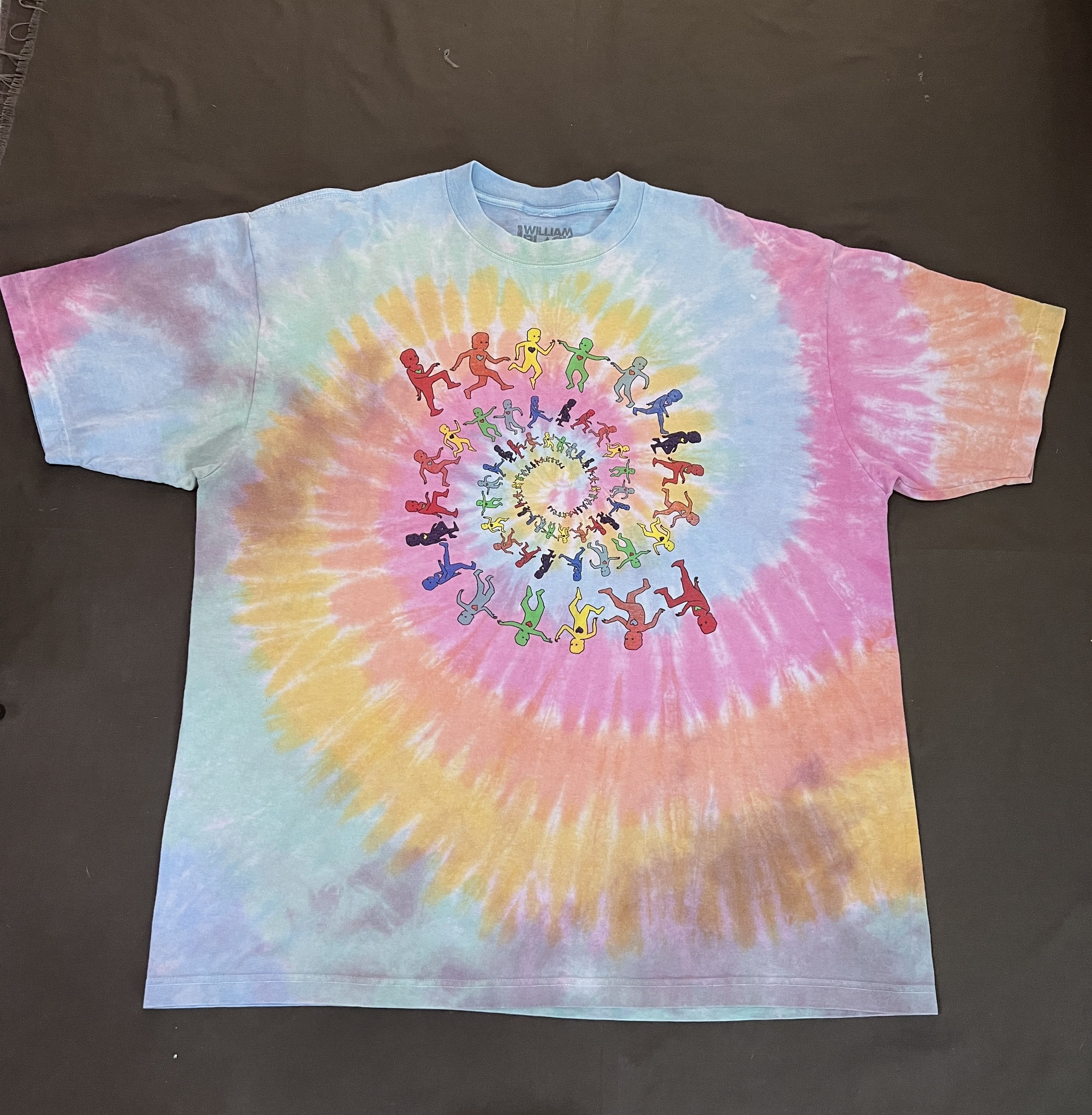 Other Dancing Spiral Tie Dye Tee 2XL Oversized Psychedelic Size US XXL / EU 58 / 5 - 4 Thumbnail