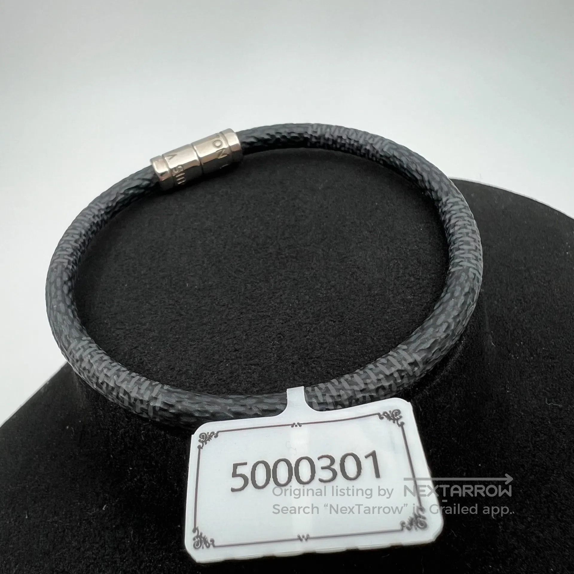 Louis Vuitton Louis Vuitton Leather bracelet Size ONE SIZE - 2 Thumbnail