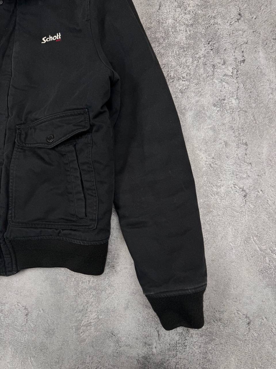 Schott Schott NYC Army Type-U Bomber Jacket CWU Military Flight Size US XL / EU 56 / 4 - 2 Thumbnail