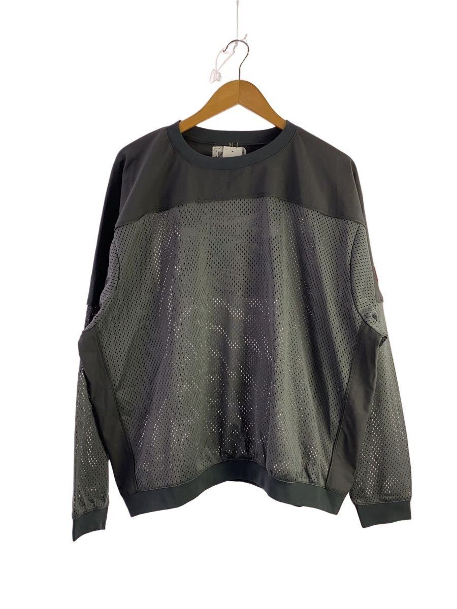 Cav Empt Gray Polyester Mesh Track Crew Neck Cut And Sew Size US L / EU 52-54 / 3 - 1 Thumbnail