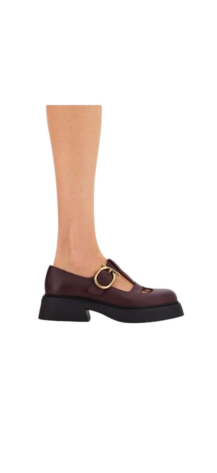 Salvatore Ferragamo Ferragamo Mary Jane Loafer Size US 7.5 / IT 37.5 - 4 Thumbnail