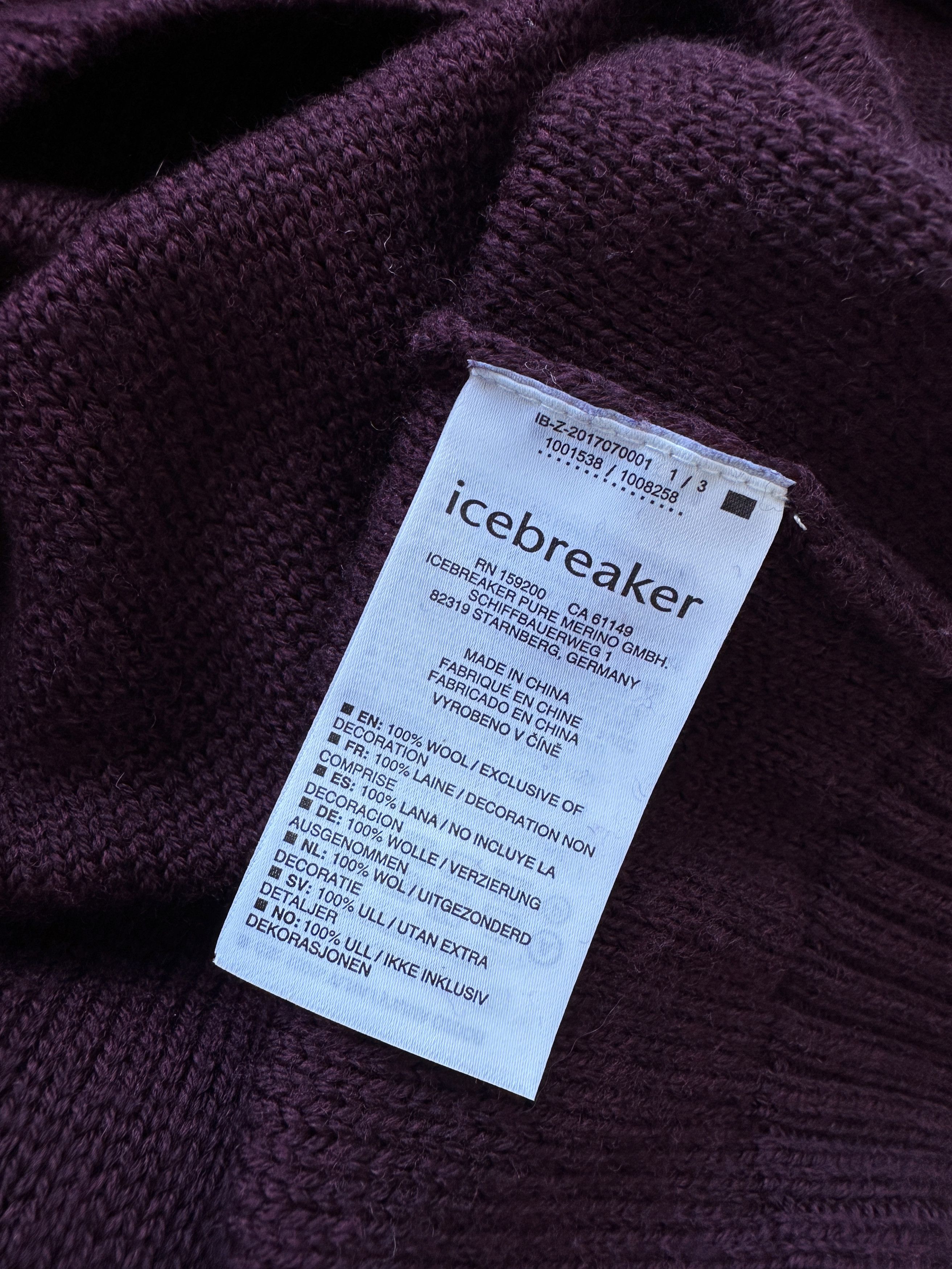 Icebreaker Icebreaker navy ribbed sweater Size US M / EU 48-50 / 2 - 6 Thumbnail