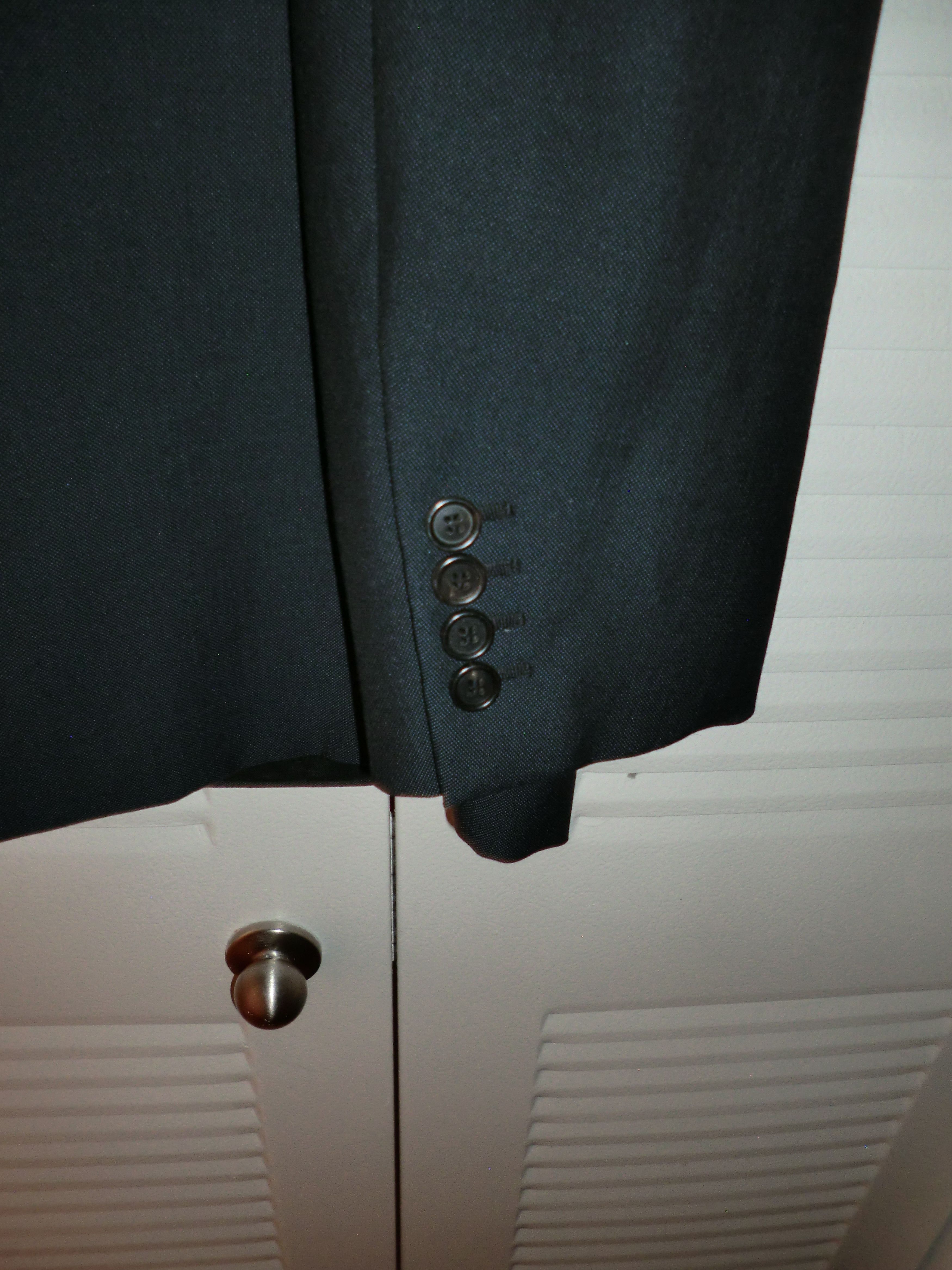 Dior Dior Homme Navy Blue One Button Blazer Size 40R - 11 Thumbnail