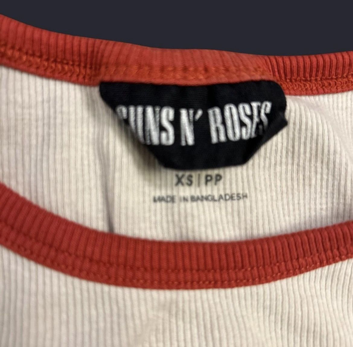 Guns N' Roses Vintage-inspired Guns N’ Roses crop tank top Size Small Size XS / US 0-2 / IT 36-38 - 4 Thumbnail