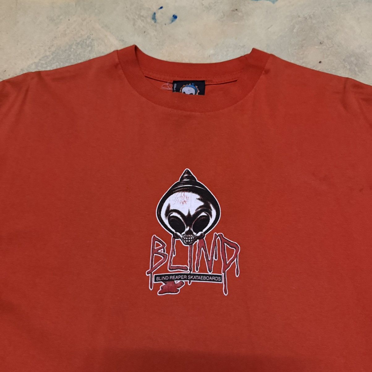 Blind Skateboards Vintage Blind Skateboard Big Logo T Shirt Size US L / EU 52-54 / 3 - 3 Thumbnail