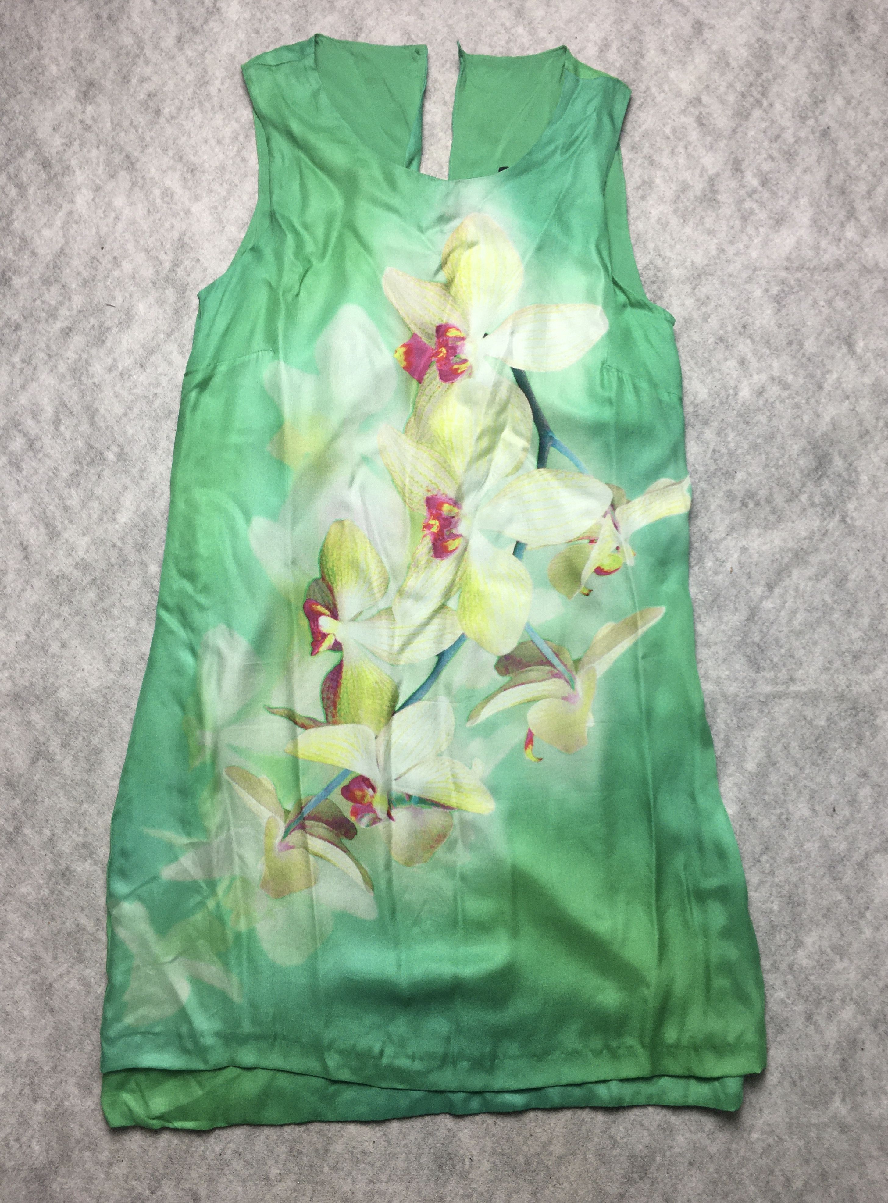 Other Ana Alcazar Silk Dress Floral Print Size EU 36 Size S / US 4 / IT 40 - 5 Thumbnail