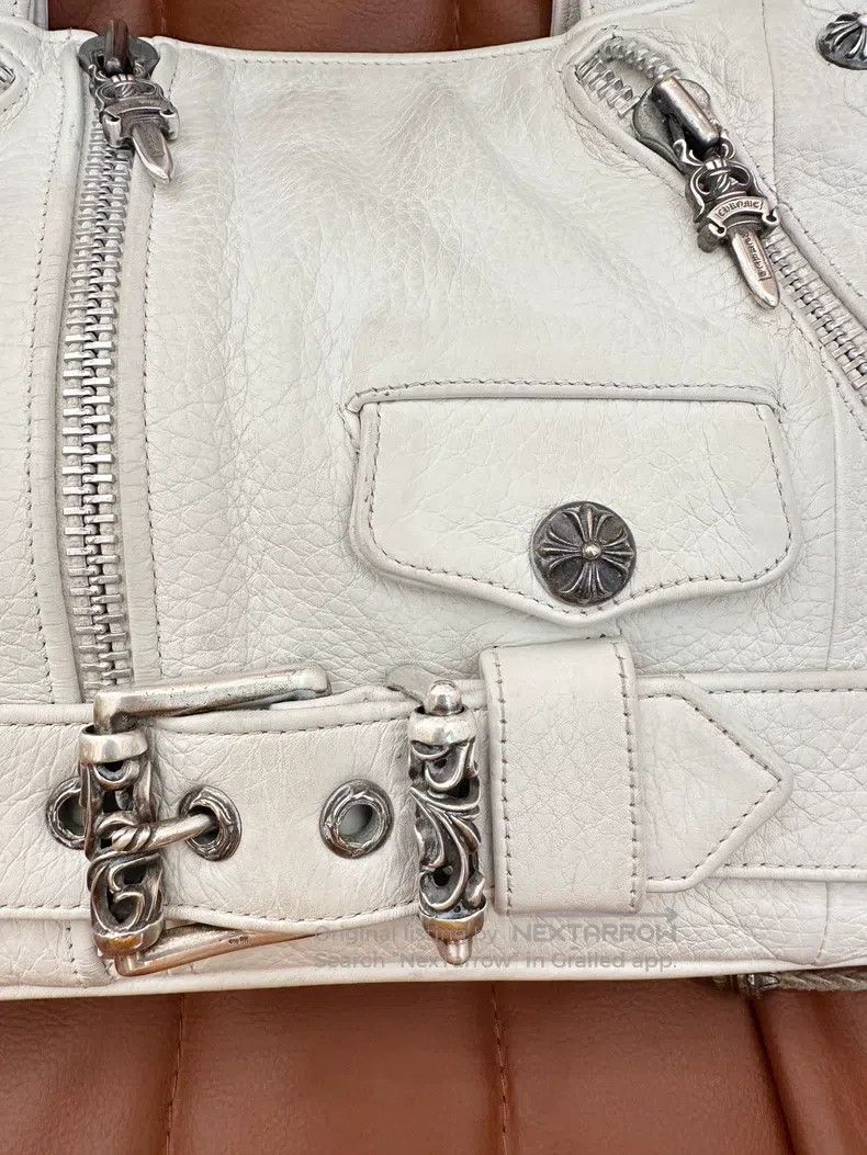 Chrome Hearts CHROME HEARTS White Motorcycle Bag Size ONE SIZE - 9 Thumbnail