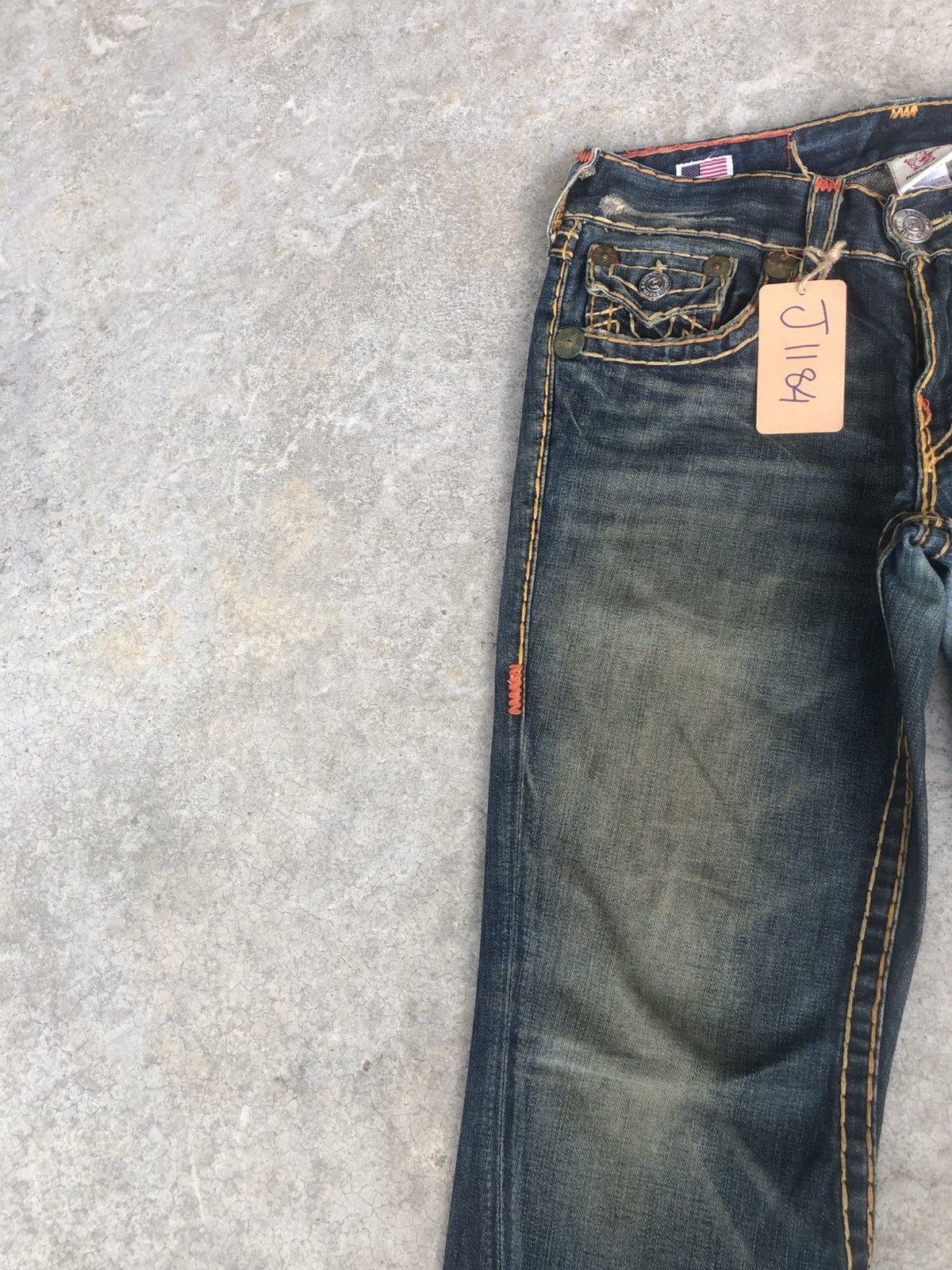 True Religion Vintage True Religion Flared Jeans Distressed Jeans Size US 32 / EU 48 - 4 Thumbnail
