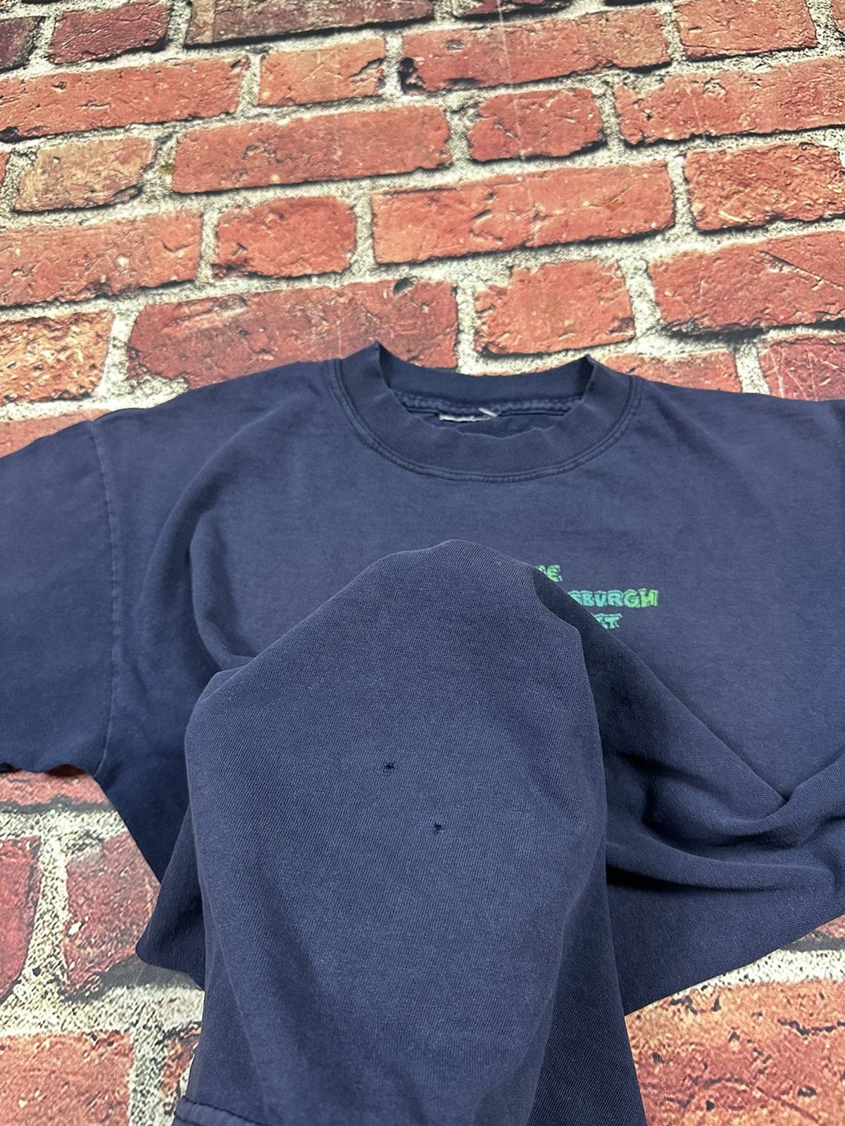 Vintage Vintage The Pittsburgh Project T Shirt Non Profit Faded Size US M / EU 48-50 / 2 - 10 Thumbnail