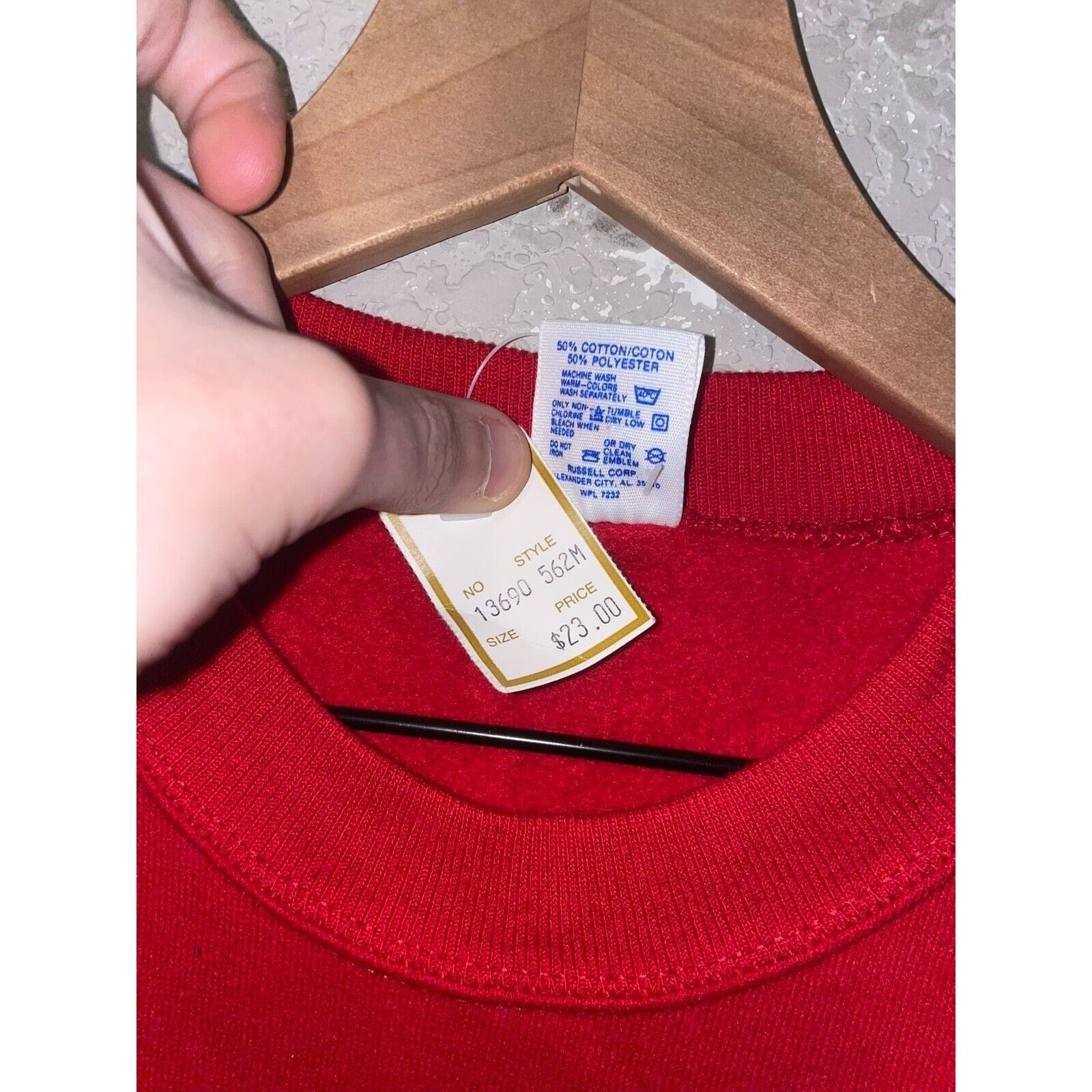 Jerzees Vintage Skiing Sweatshirt Crewneck Utah Skiing Moose VTG 90s Size US M / EU 48-50 / 2 - 9 Thumbnail