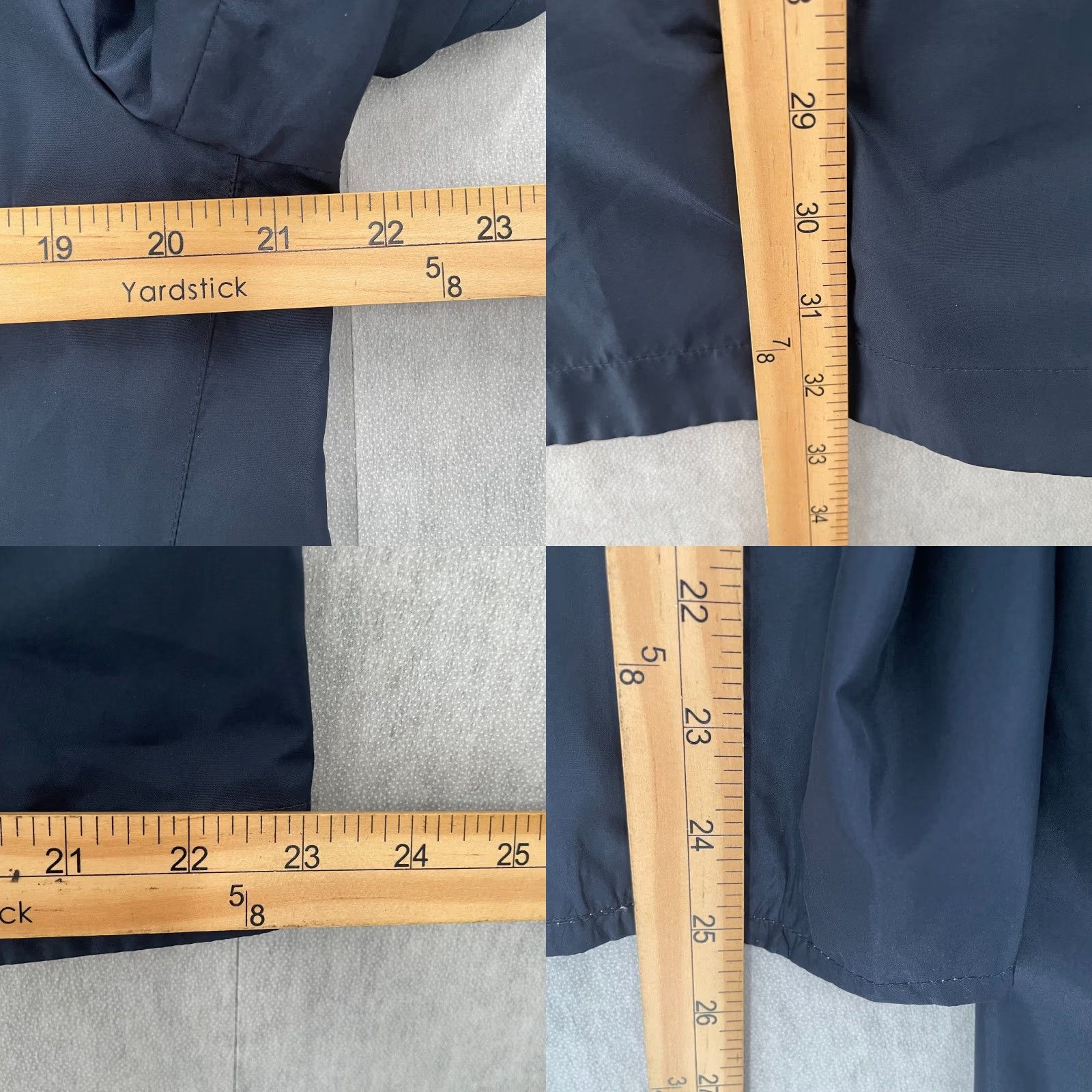 Vintage Samuelsohn Jacket Adult 40 Blue Gray Reversible Trench Coat Made In Italy Mens Size US XXS / EU 40 - 8 Thumbnail