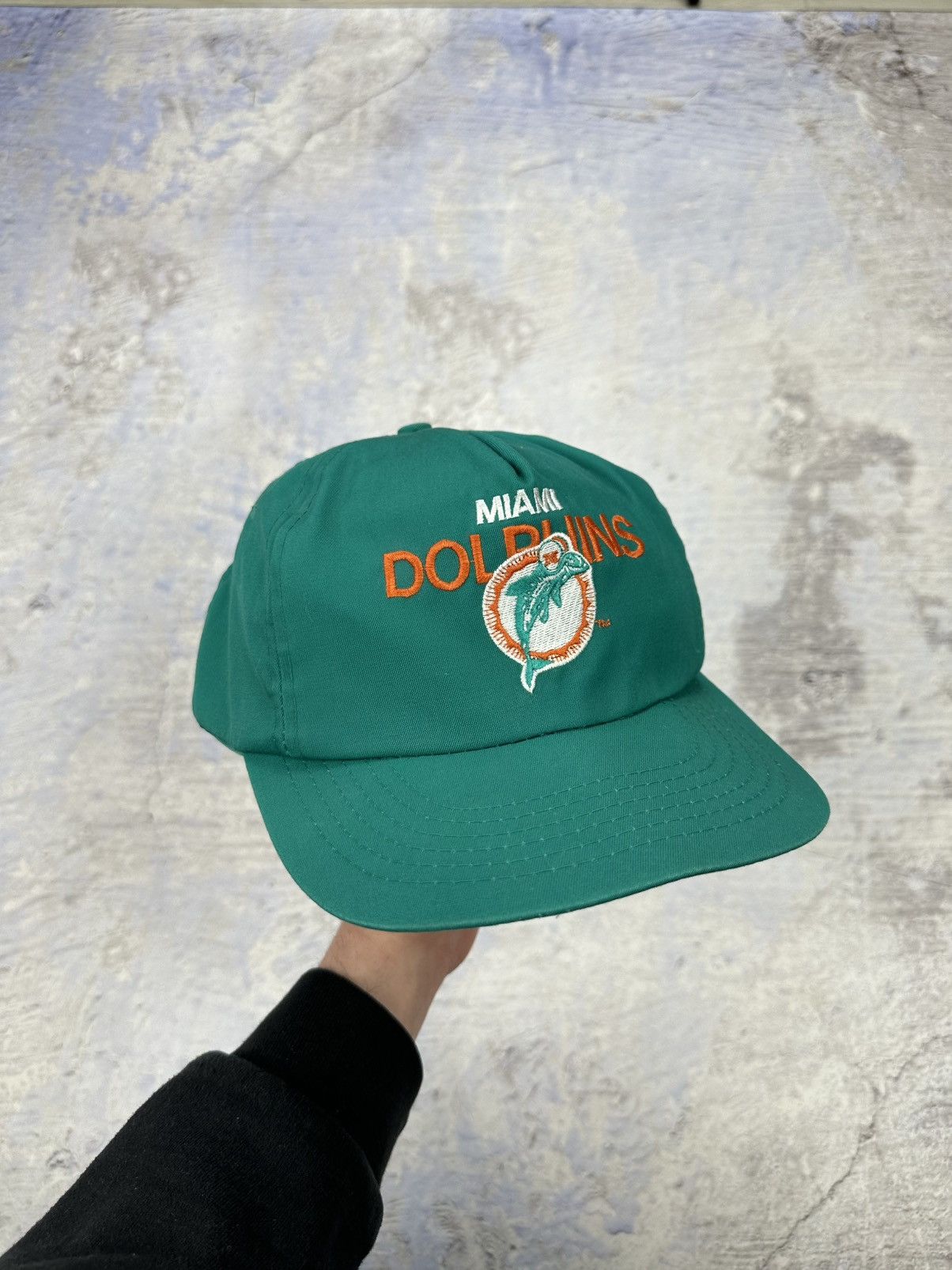 NHL × Vintage Miami Dolphins vintage 1993 hat rare Size ONE SIZE - 1 Thumbnail