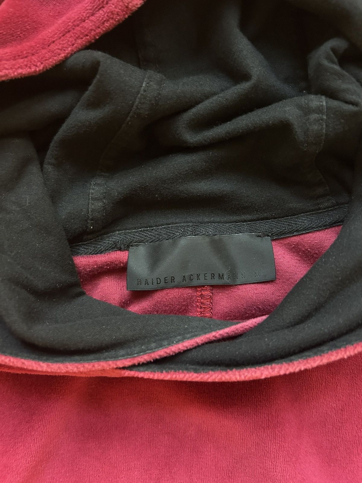 Haider Ackermann SS19 Velvet Velour Hoodie Size US M / EU 48-50 / 2 - 8 Thumbnail