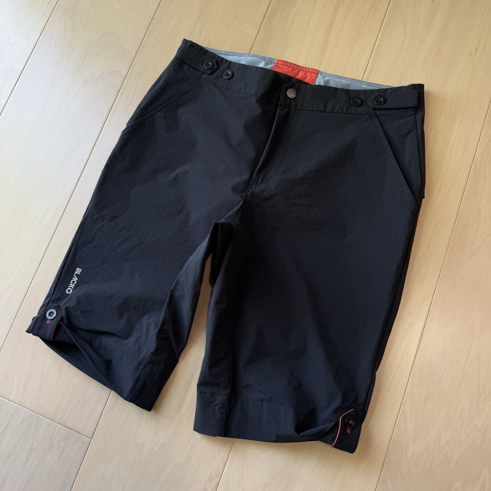 Black Sheep Black Sheep Cycling Shorts Medium Black Relaxed Lightweight Size US 30 / EU 46 - 7 Thumbnail