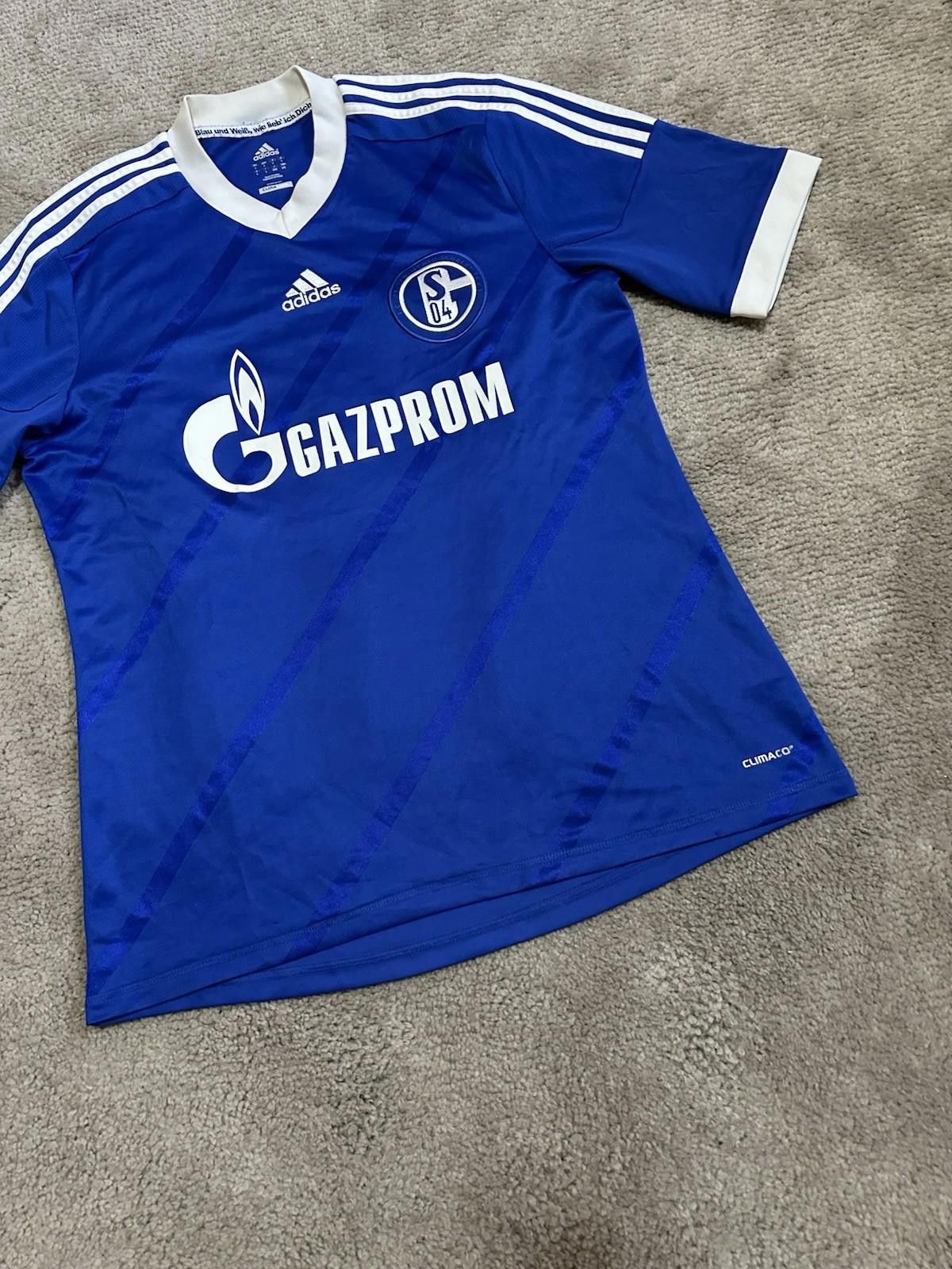 Adidas FC Schalke 04 Home 2012-2013 Football Shirt Soccer Jersey Size US L / EU 52-54 / 3 - 2 Thumbnail