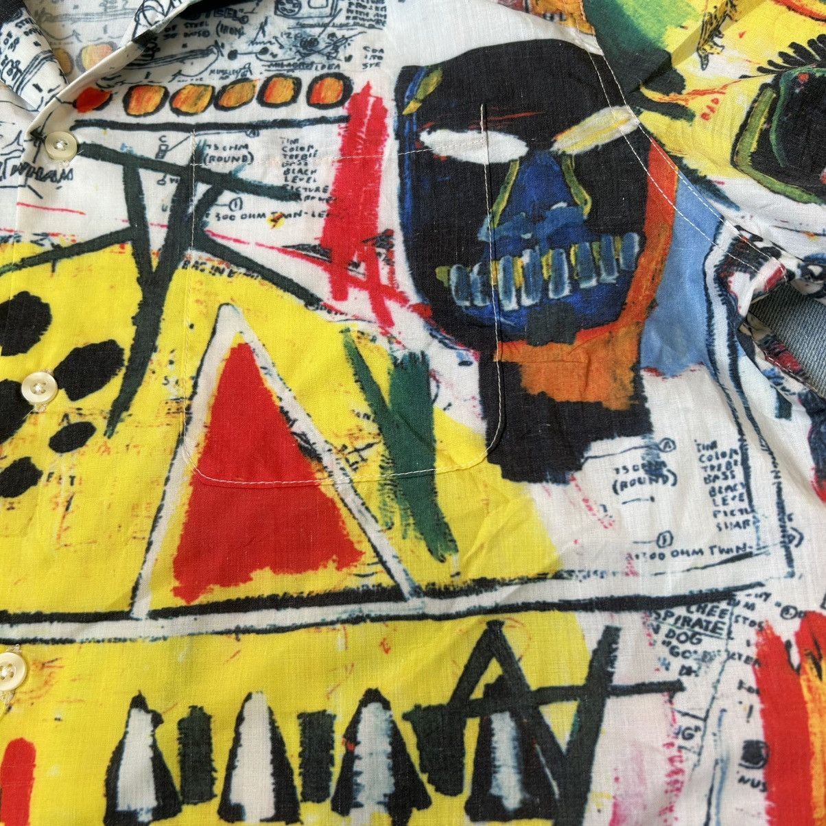 Jean-Michel Basquiat × Wacko Maria Wacko Maria Jean Michel Basquiat Guility Parties Men's Shirt Size US S / EU 44-46 / 1 - 7 Thumbnail