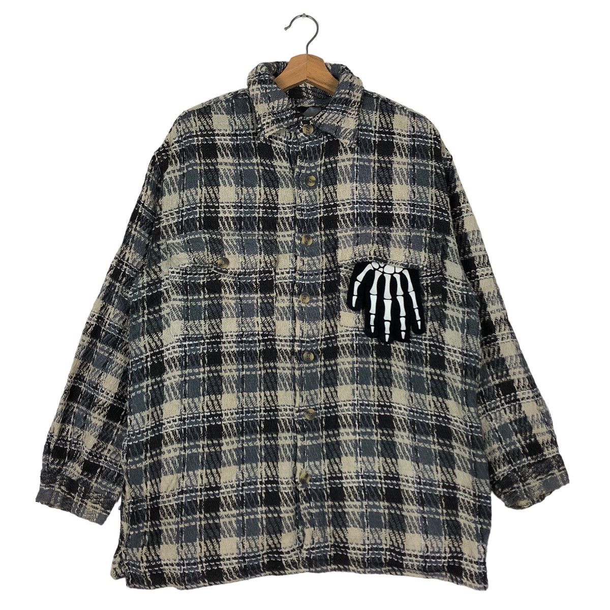 Japanese Brand 🔥90’s Vintage Flannel Jacket Tartan Design Medishaze Japan Size US M / EU 48-50 / 2 - 2 Thumbnail