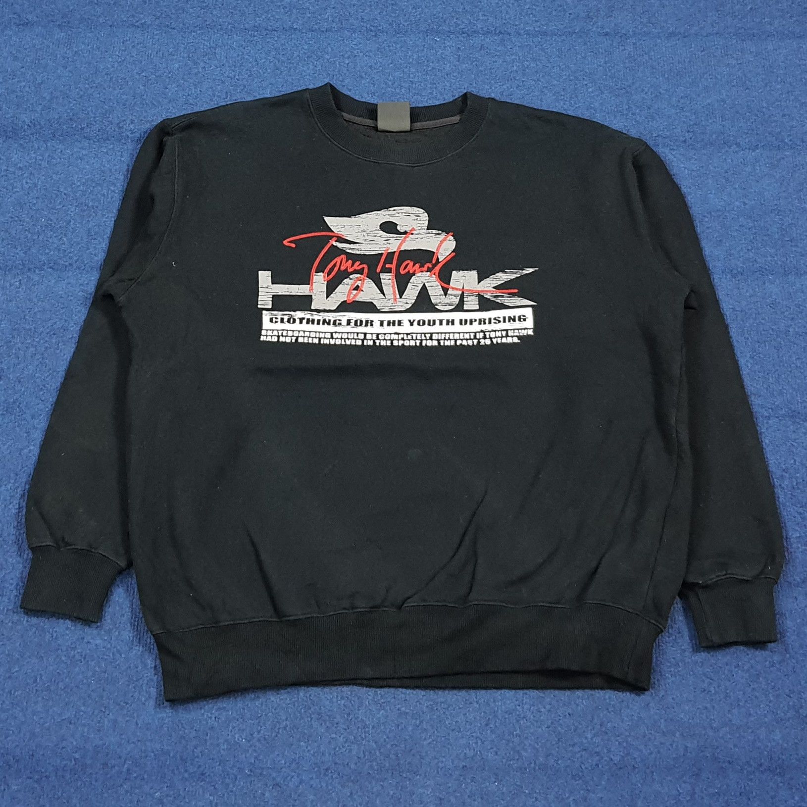 Tony Hawk Vintage Tony Hawk Skateboard Crewneck Sweatshirt C292N9 Size US L / EU 52-54 / 3 - 1 Thumbnail