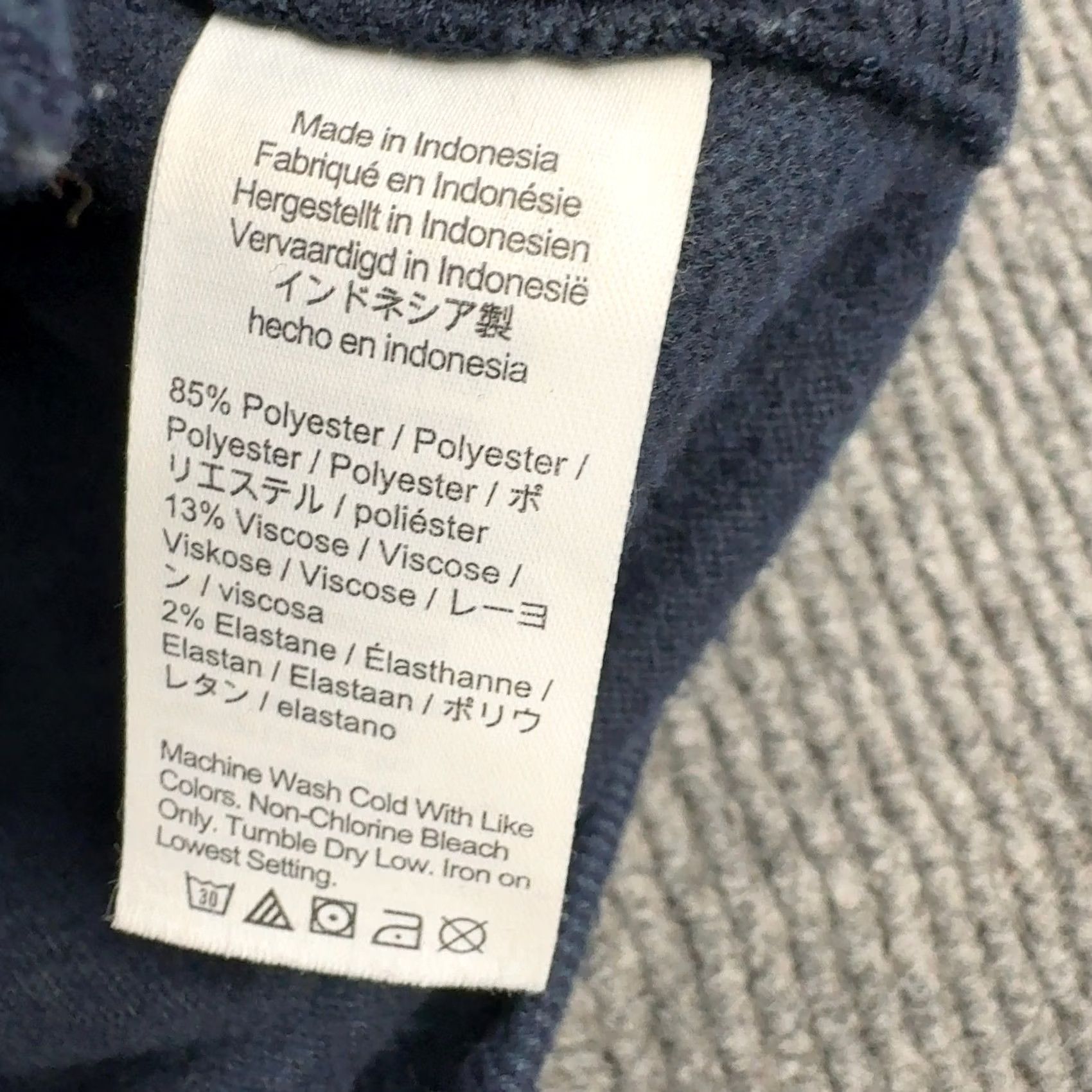 J.Crew J.CREW Button Up Mens L Blue Knit Polyester Blend Workwear Casual 2 Pocket Long Sleeve Collared Regular Fit Shirts Mens Size US L / EU 52-54 / 3 - 4 Thumbnail