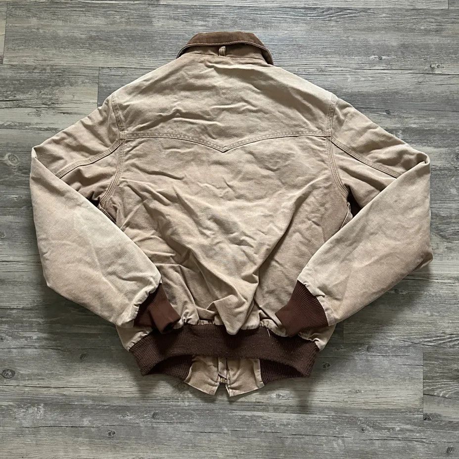 Carhartt Vintage Carhartt J13 BRN Santa Fe Red Duck Lining Jacket Size US S / EU 44-46 / 1 - 5 Thumbnail