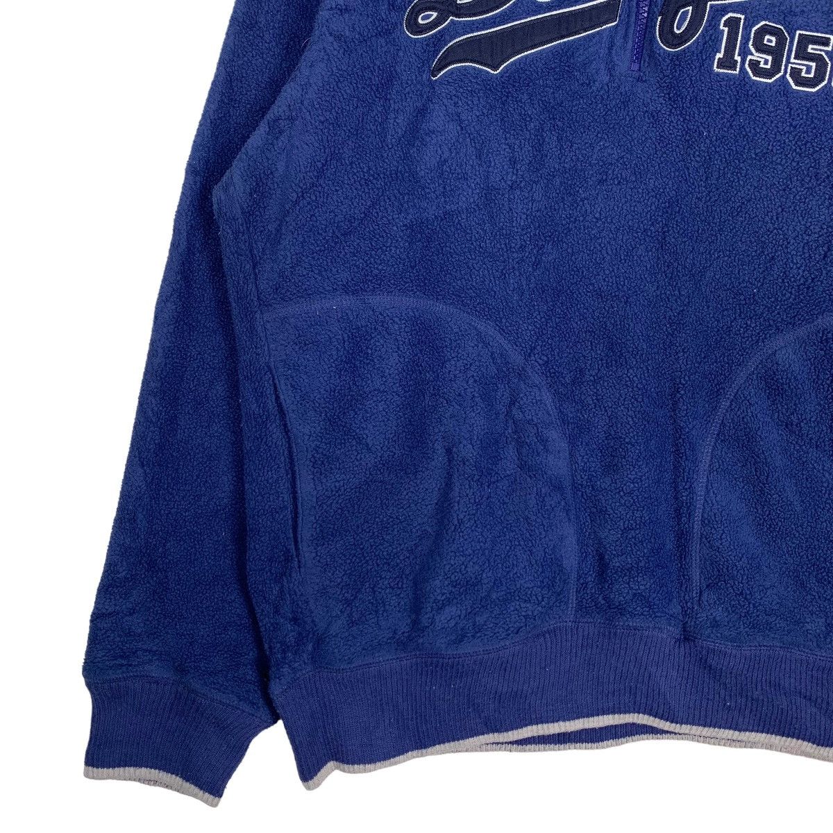 MLB MLB Los Angeles Dodgers Big Logo Half Zip Fleece #0077-C5 Size US M / EU 48-50 / 2 - 4 Thumbnail
