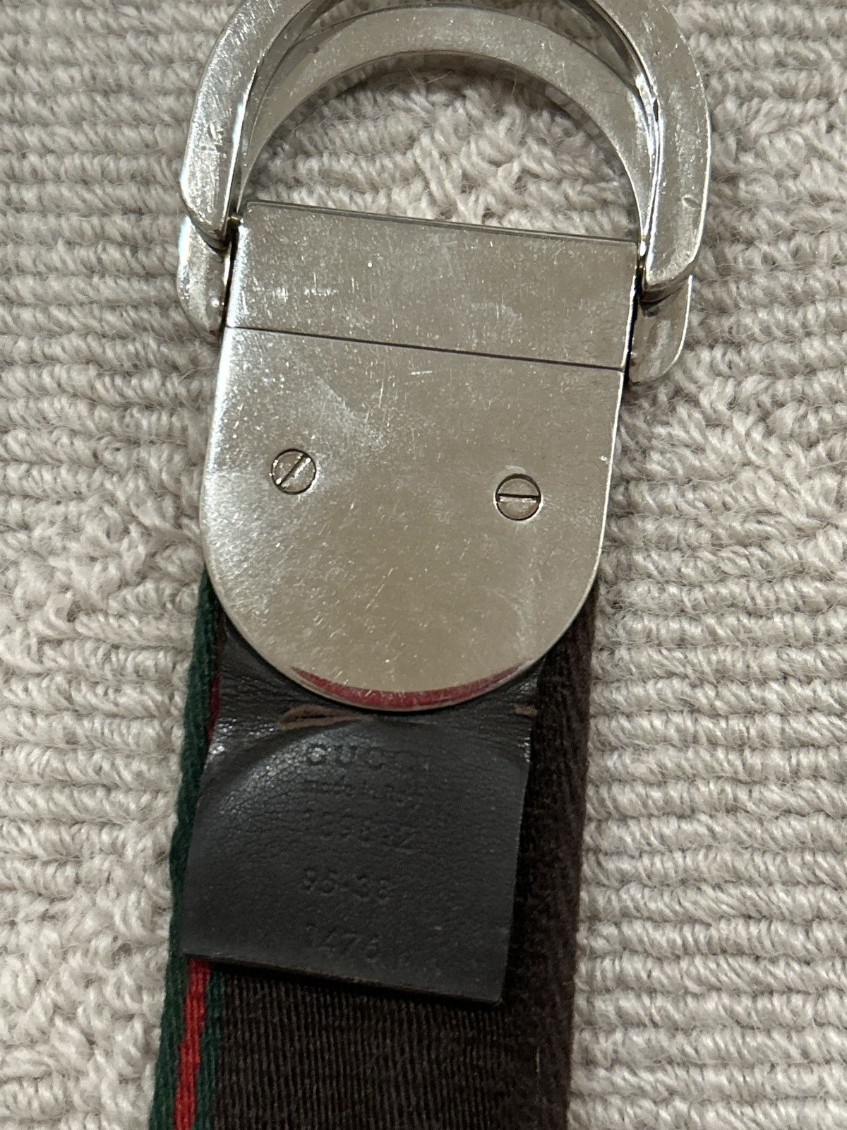 Gucci Gucci D-Ring Belt Size 32 - 4 Thumbnail