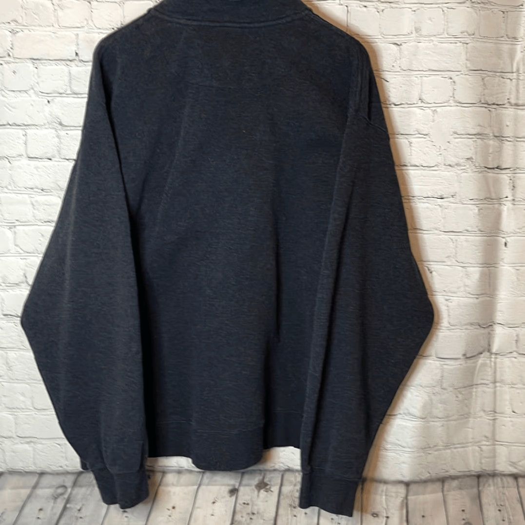 Orvis VINTAGE Orvis Men’s 1/4 Zip Dark Gray Sweater XXL Pullover Size 2XL Mens Gray Long Sleeve Size US XXL / EU 58 / 5 - 4 Thumbnail