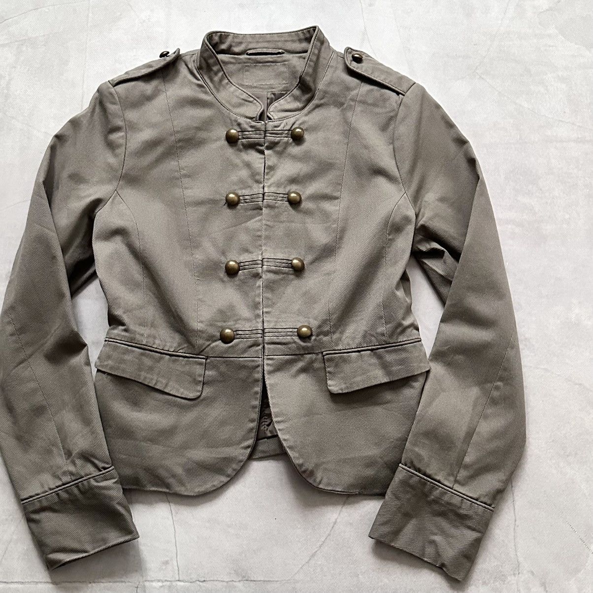 Hysteric Glamour × Undercover 00s Napoleon Military Jacket Coat Balmain PPFM Vibe Size M / US 6-8 / IT 42-44 - 2 Thumbnail