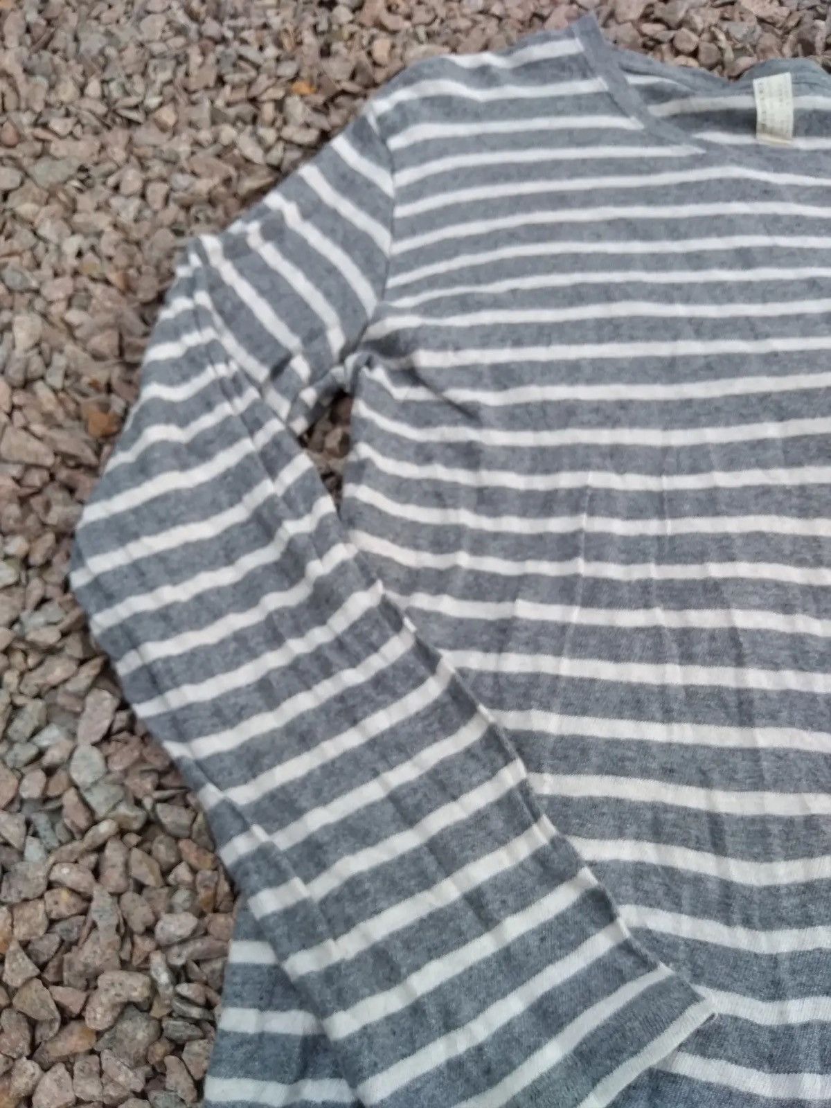 20471120 × Japanese Brand × Sandinista MFG Sandinista Mfg Army Naval Striped Tee Size US L / EU 52-54 / 3 - 6 Thumbnail