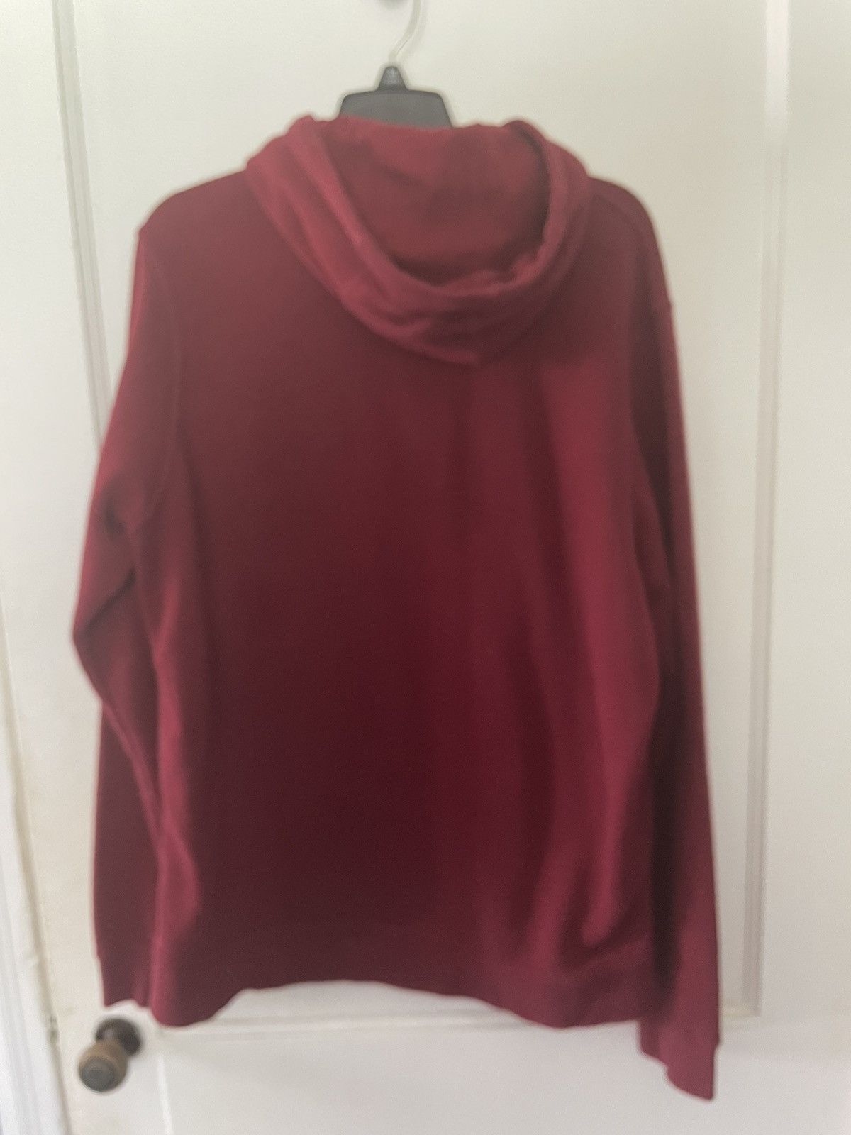 Nike Maroon Nike Vintage Hoodie Size US XL / EU 56 / 4 - 2 Thumbnail