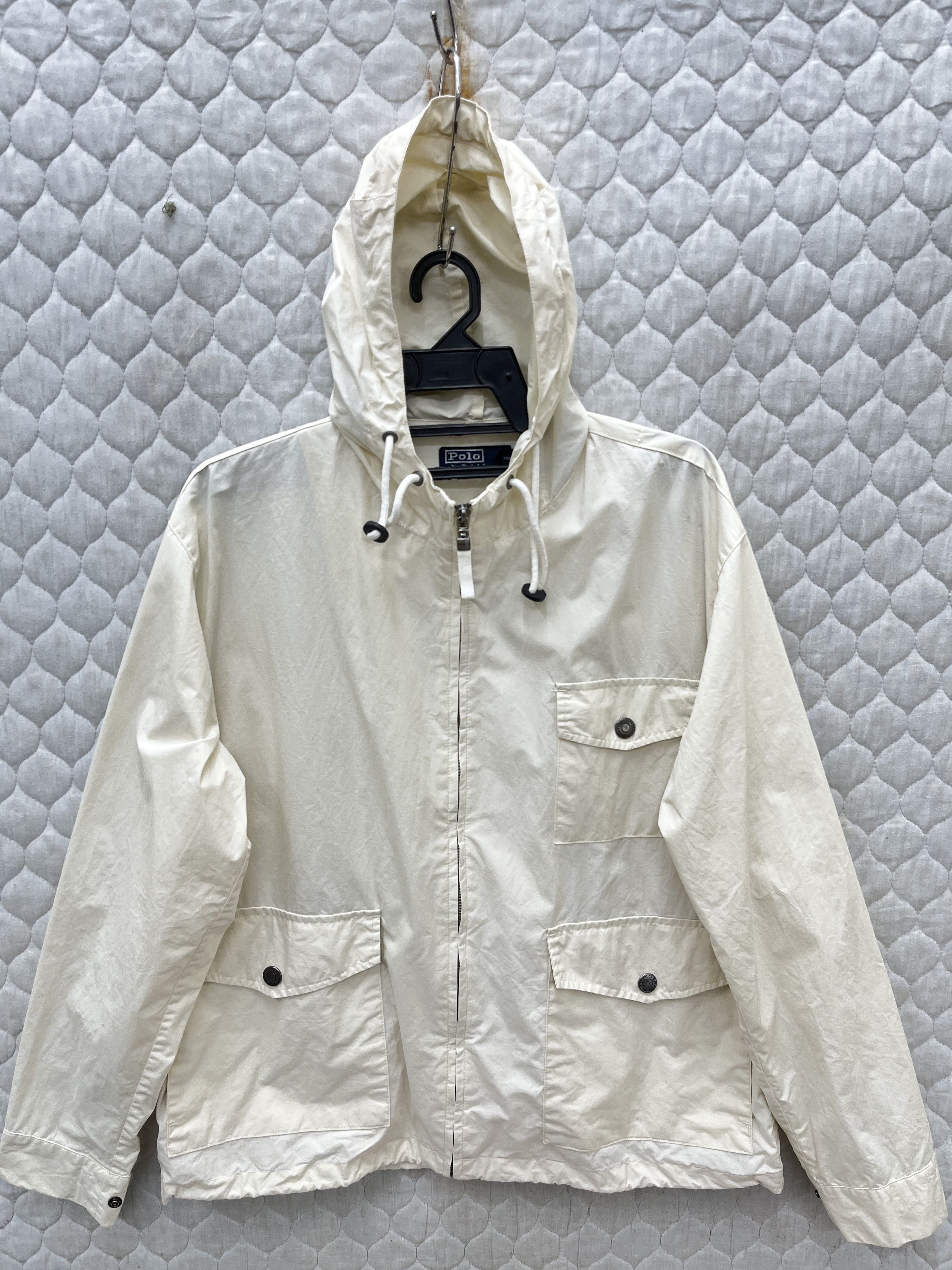 Vintage 🔥🔥🔥STEALS VTG POLO RALPH LAUREN HOODIE LIGHT JACKET Size US M / EU 48-50 / 2 - 2 Thumbnail