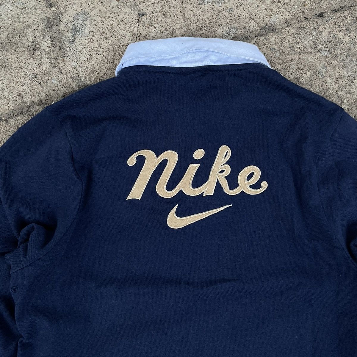 Nike × Streetwear × Vintage Vintage Y2K NIKE Rugby Long