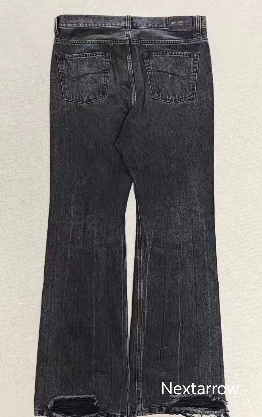 Balenciaga Balenciaga 22AW show off Flared Trouser horn b2412-Nextarrow Size US 30 / EU 46 - 2 Thumbnail