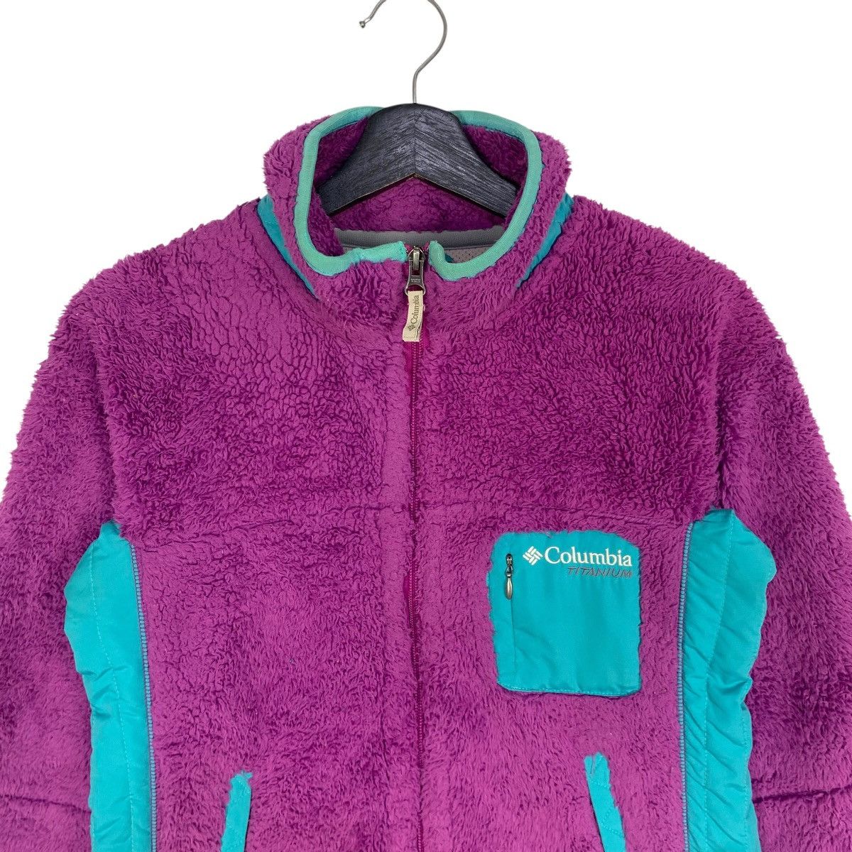 Columbia Vintage Columbia Fleece Sherpa Jacket Women Outdoor Jacket Size S / US 4 / IT 40 - 7 Thumbnail