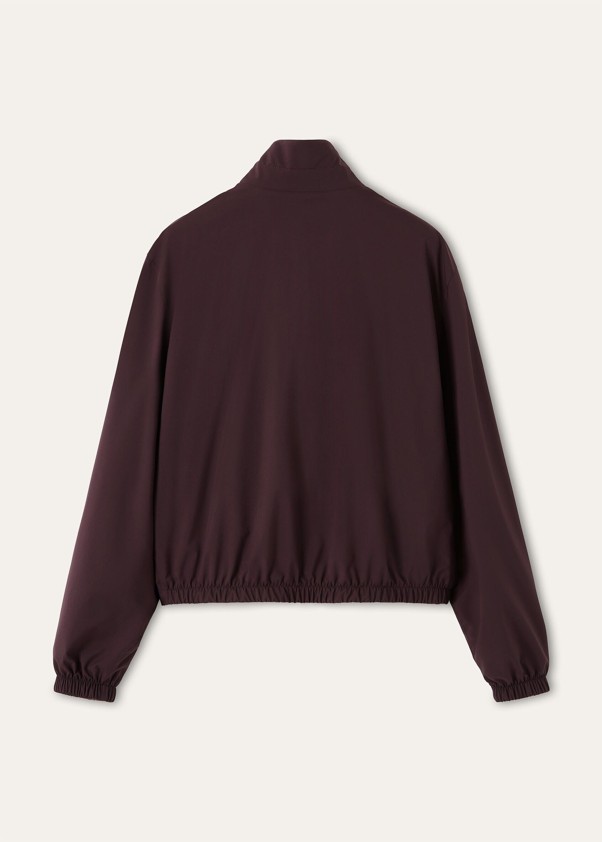 Loro Piana os11x0426 FAQ0514 Bomber Jacket in Vin Chaud Size S / US 4 / IT 40 - 2 Thumbnail
