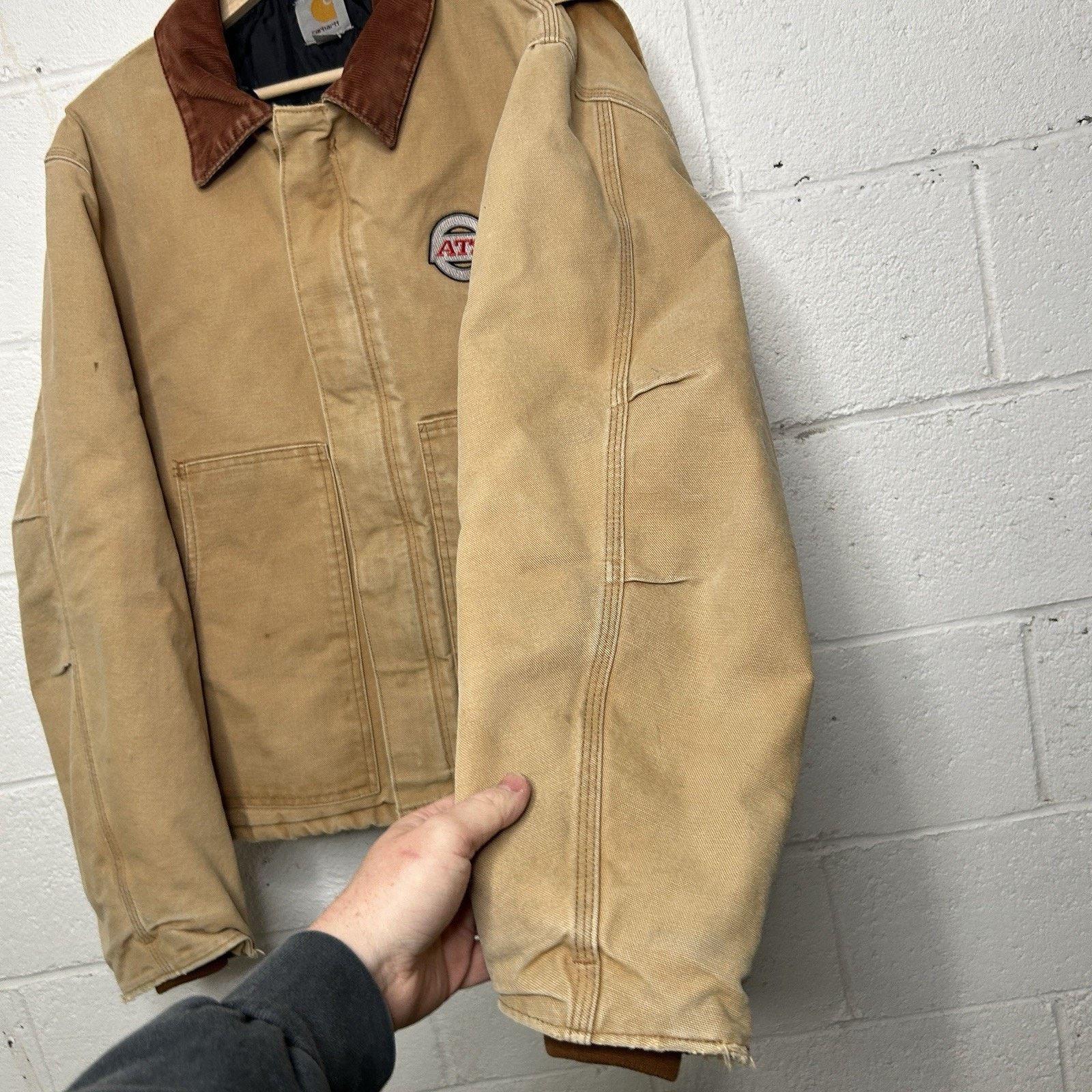 Carhartt Carhartt Quilted Traditional Artic Jacket “Brown” J002 BRN Size US L / EU 52-54 / 3 - 3 Thumbnail