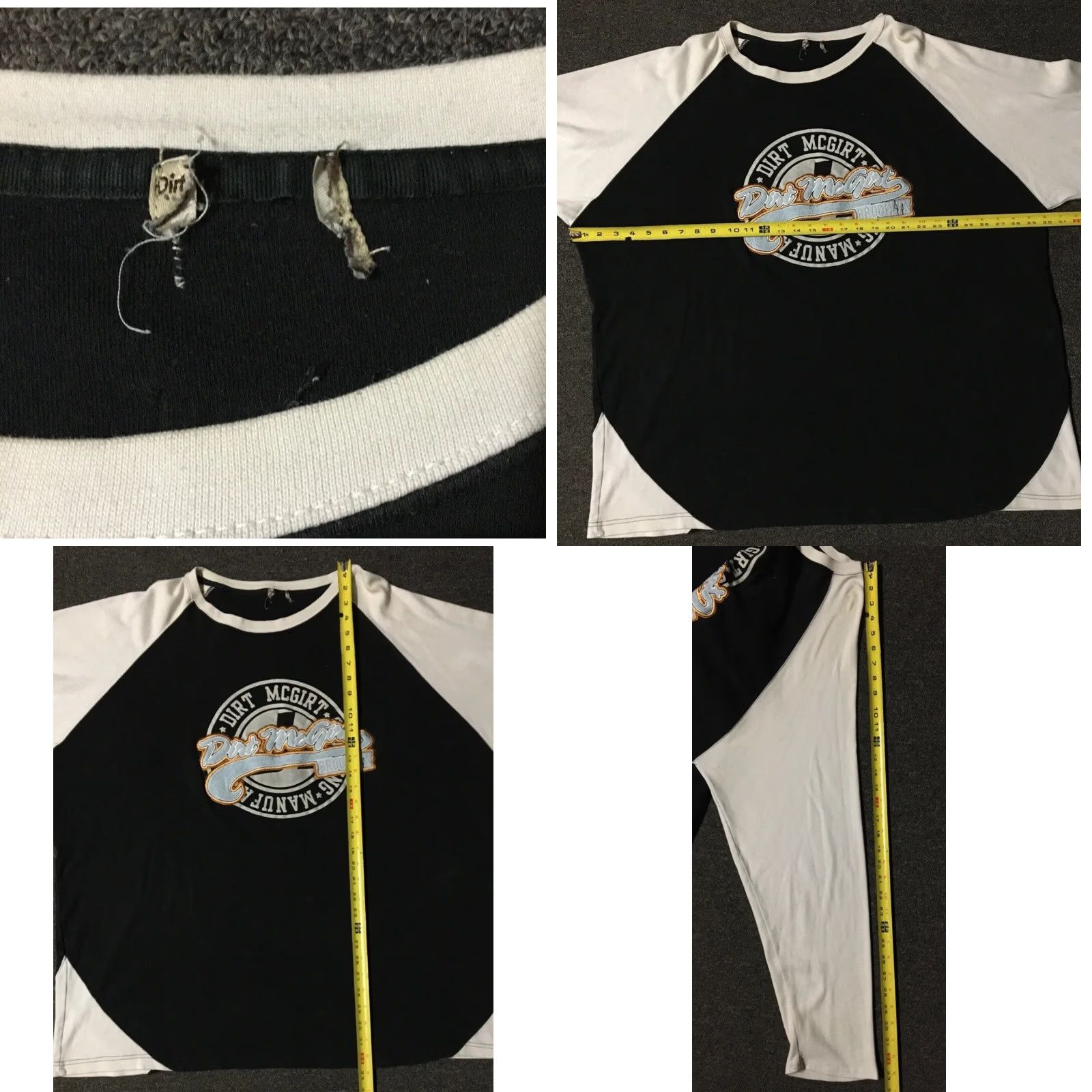 Vintage VINTAGE Dirt Mcgirt Shirt XXXL Ol Dirty Bastard Hip Hop Rap Wu Tang Wu Wear 90s Shirt Mens 3XL Black Long Sleeve Hip Hop Tee Size US XXL / EU 58 / 5 - 10 Thumbnail