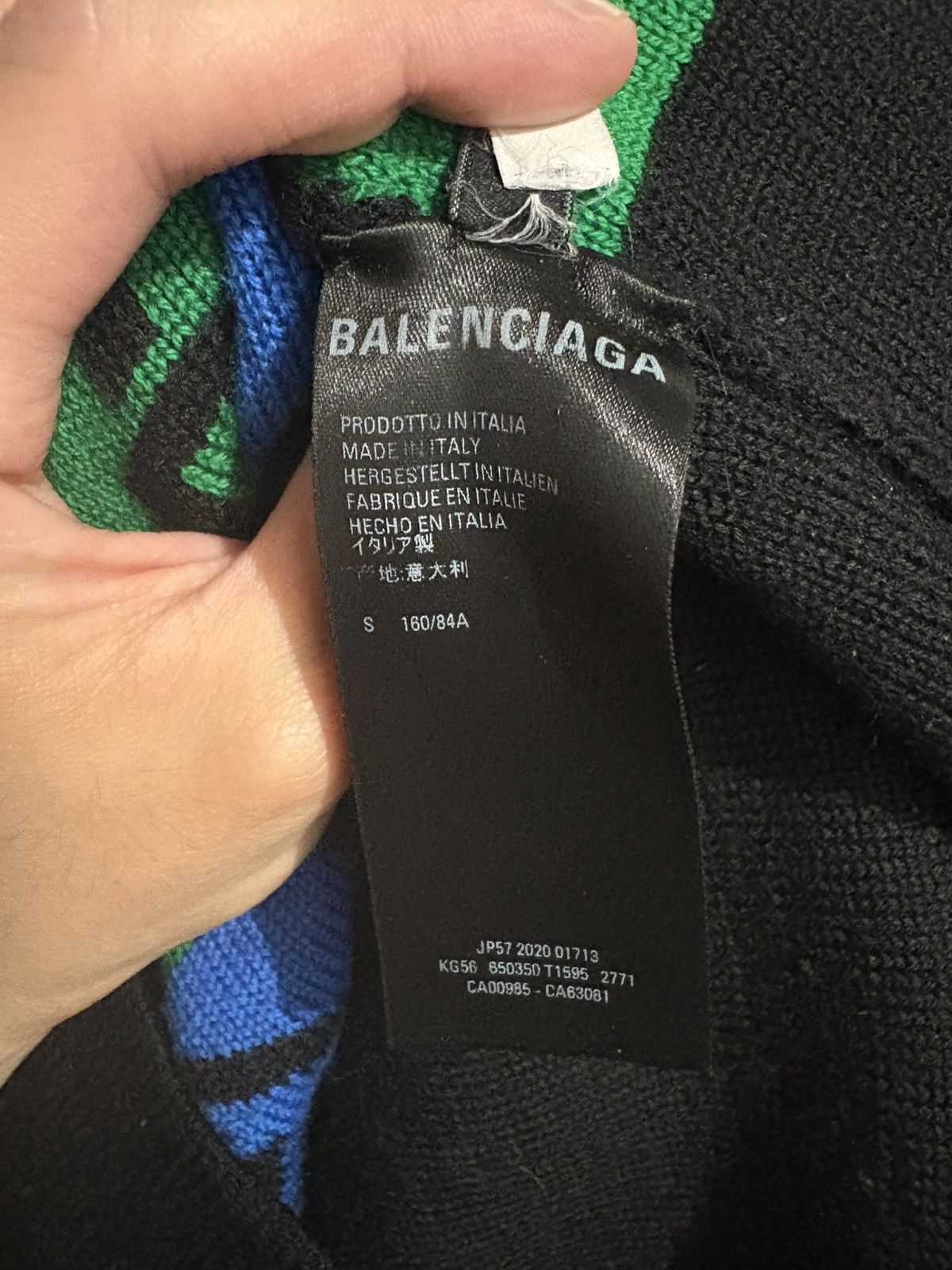 Balenciaga Balenciaga Language sweater Size US S / EU 44-46 / 1 - 4 Thumbnail