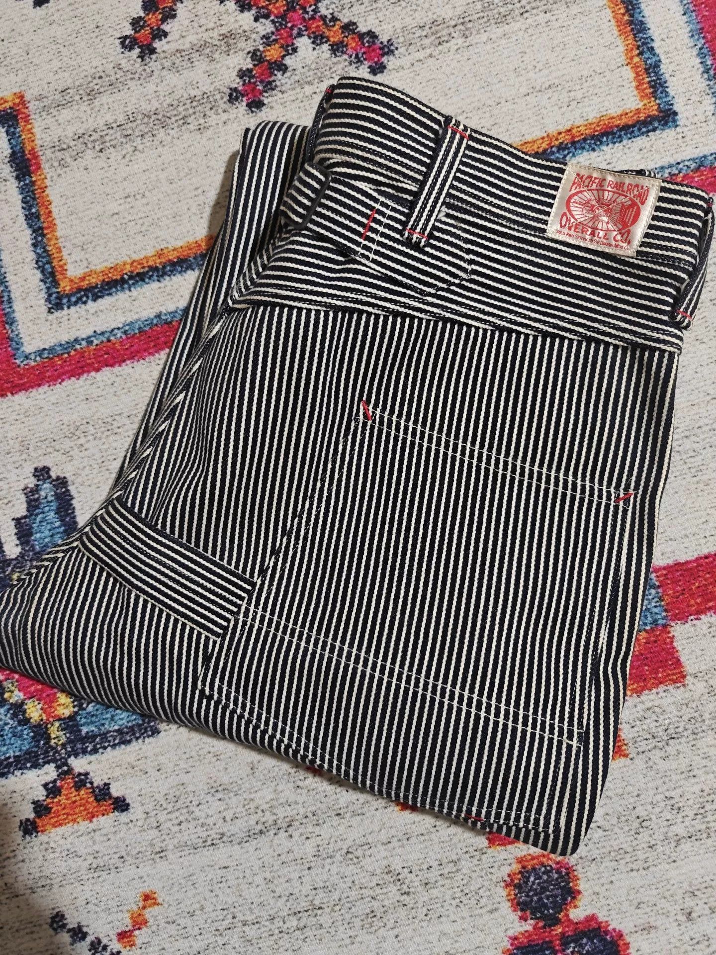 Other Bourn Hickory Stripe Cargo Pants Size US 34 / EU 50 - 1 Thumbnail