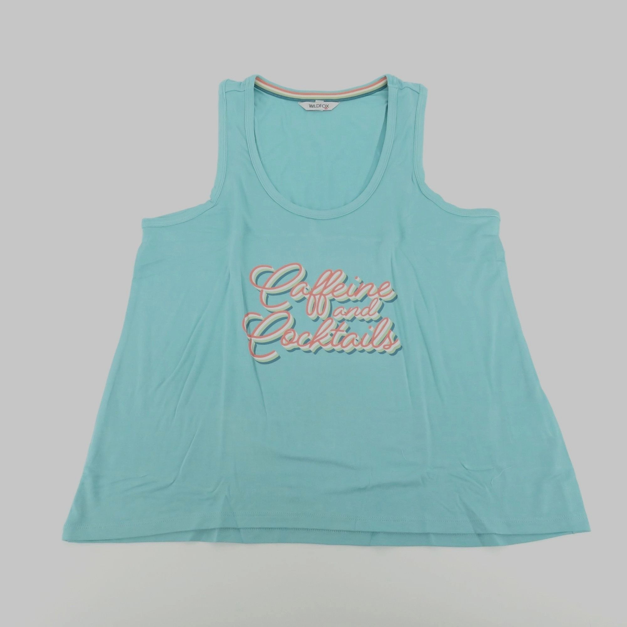 Wildfox Wildfox 3pc Lounge Set Tank Shorts & Headband Medium Mint Gr Size ONE SIZE - 3 Thumbnail