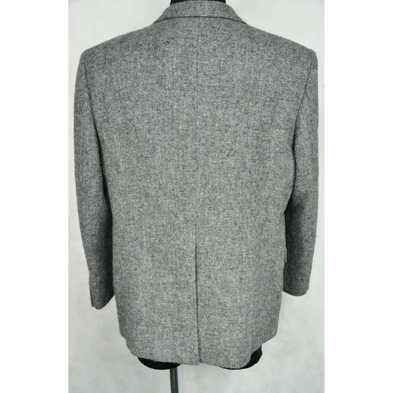 Harris Tweed VINTAGE Harris Tweed Baumler Wool Blazer Jacket Gray Size EU 50 Men Size 50R - 4 Thumbnail