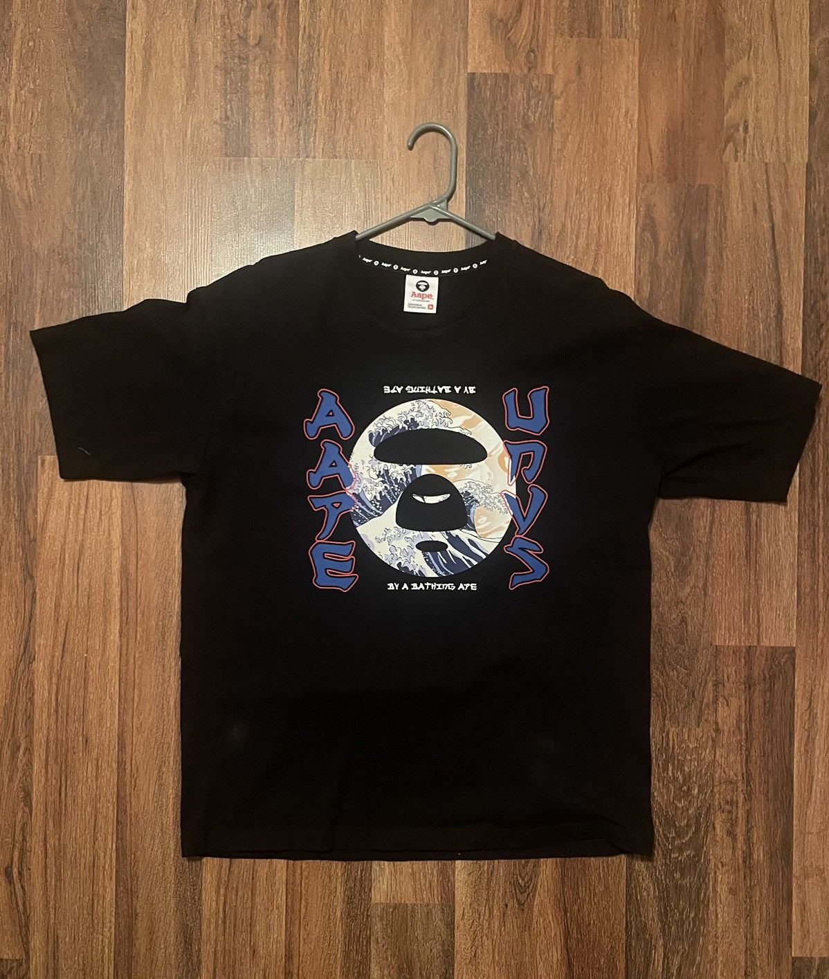 Aape × Bape Aape Waves Tee Size US M / EU 48-50 / 2 - 1 Thumbnail