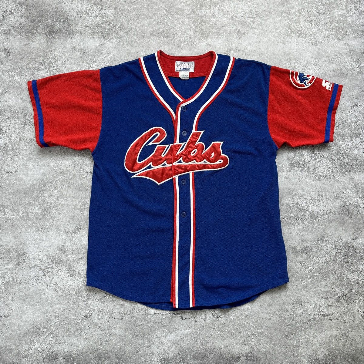 Starter Vintage Chicago Cubs Starter Jersey Men’s Shirt Size US L / EU 52-54 / 3 - 1 Thumbnail