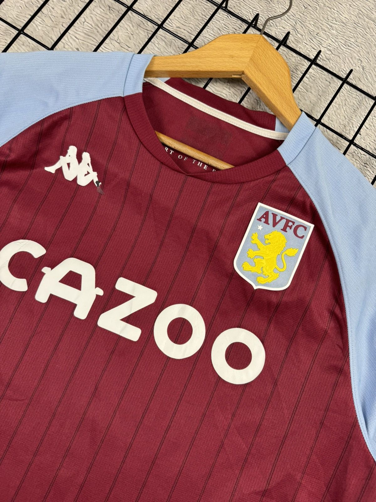 Kappa × Vintage Vintage Aston Villa 2020/21 Kappa Jersey Blokcore 2XL sz Size US XXL / EU 58 / 5 - 6 Thumbnail