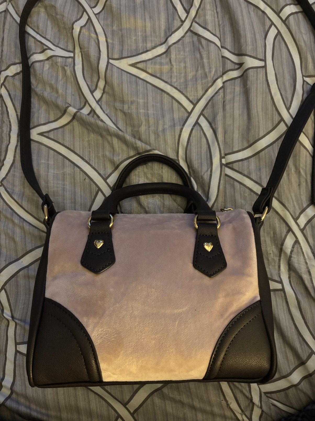 Juicy Couture Juicy Couture Pink and Brown Women's Bag Size ONE SIZE - 2 Thumbnail