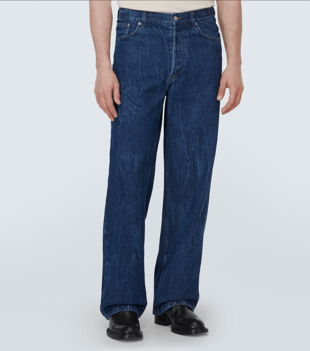 Dries Van Noten Dries van Noten Wide-leg Jeans Size US 30 / EU 46 - 2 Thumbnail
