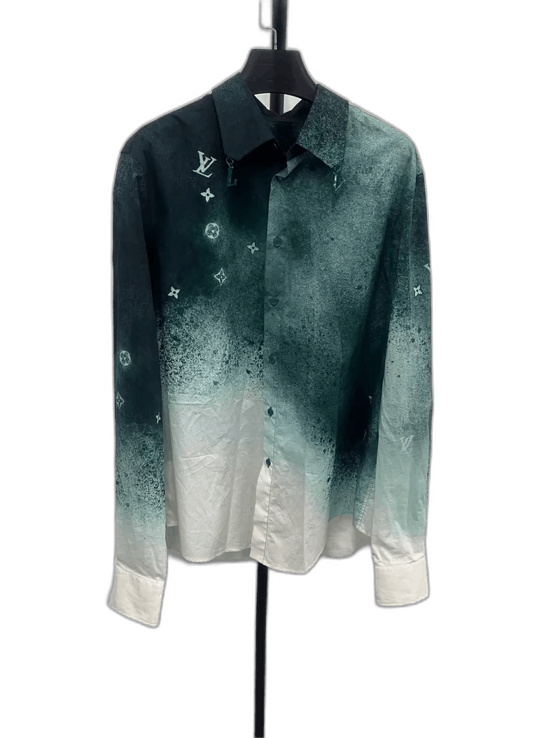 Louis Vuitton Louis Vuitton Watercolor Long Sleeve Shirt-yf Size US M / EU 48-50 / 2 - 1 Thumbnail