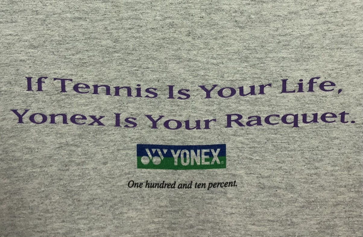 Vintage Vintage Yonex RD-7 Made In Usa T-Shirt Size US M / EU 48-50 / 2 - 4 Thumbnail