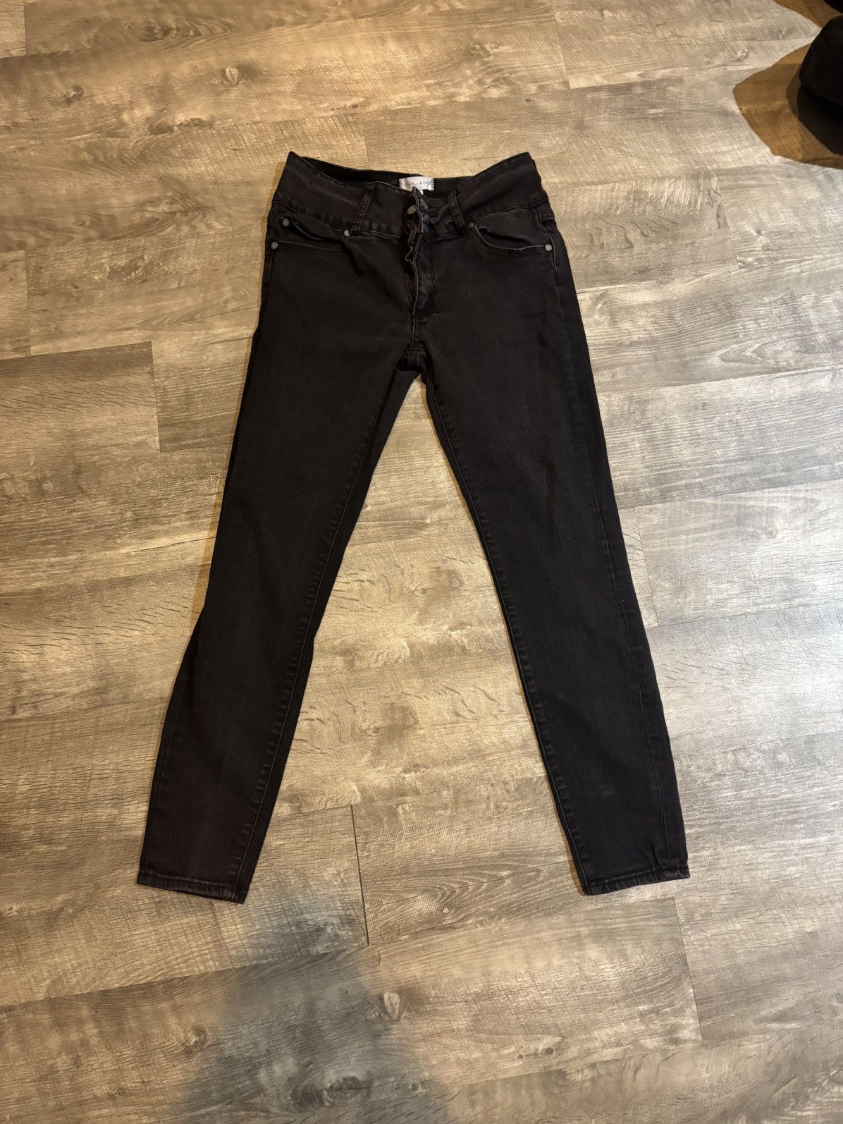 Kendall And Kylie Kendall and Kylie black denim Size 32" / US 10 / IT 46 - 1 Thumbnail